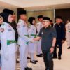 Detak Jiwa Muda di Bawah Kibar Merah Putih, Bupati Amirudin Resmi Kukuhkan Paskibraka Banggai untuk HUT RI ke-81