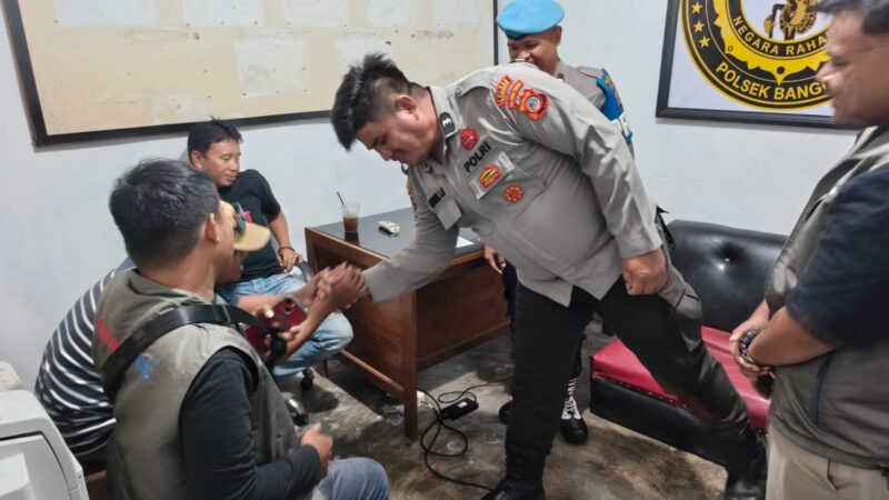Sikap Ksatria Polres Banggai Laut, Ketika Legawa Meredam Kesalahpahaman dengan Insan Pers
