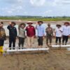 Dukung Ketahanan Pangan, Kantah Banggai Dampingi Kanwil BPN Sulteng Hadiri Peresmian Lahan Sawah Pengganti LP2B Senoro Selatan