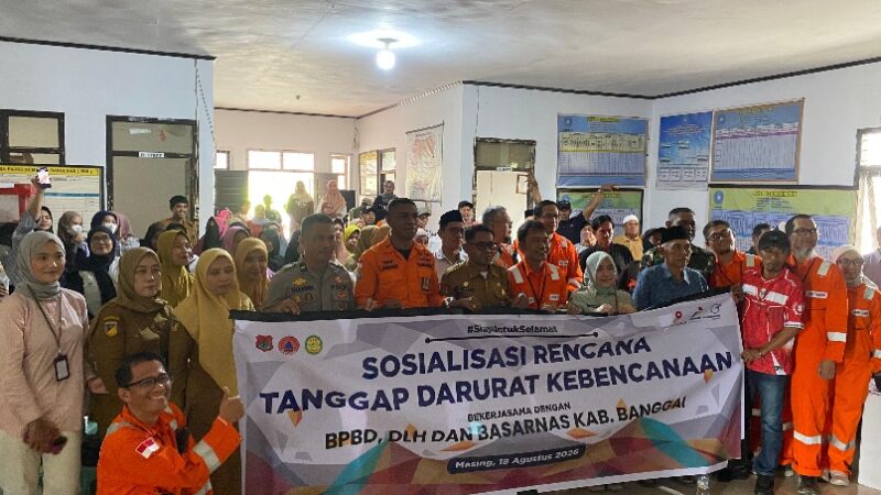Saat Kepanikan Lumpuhkan Desa Maasing: Simulasi JOB Tomori Latih Kesiapsiagaan Warga Hadapi Bencana