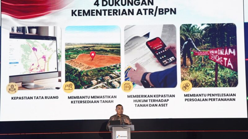 Kementerian ATR-BPN Siapkan Empat Instrumen Pertanahan untuk Pertamina demi Mendukung Ketahanan Energi Nasional