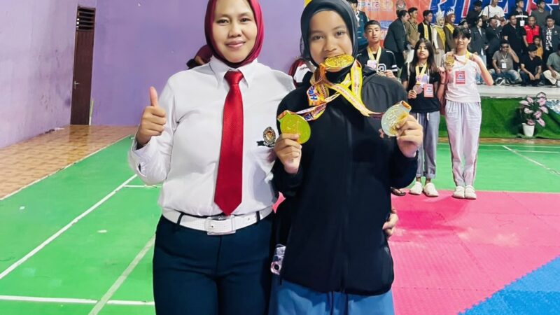 Cetak Hattrick Juara di BOTACH 2026 di Luwuk, Makayla Athaya Gaela, Srikandi Muda Taekwondo Asal Banggai yang Sarat Prestasi