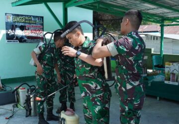 Siap Siaga Musim Kemarau: Kodim 1308/LB Gelar Simulasi Karhutla