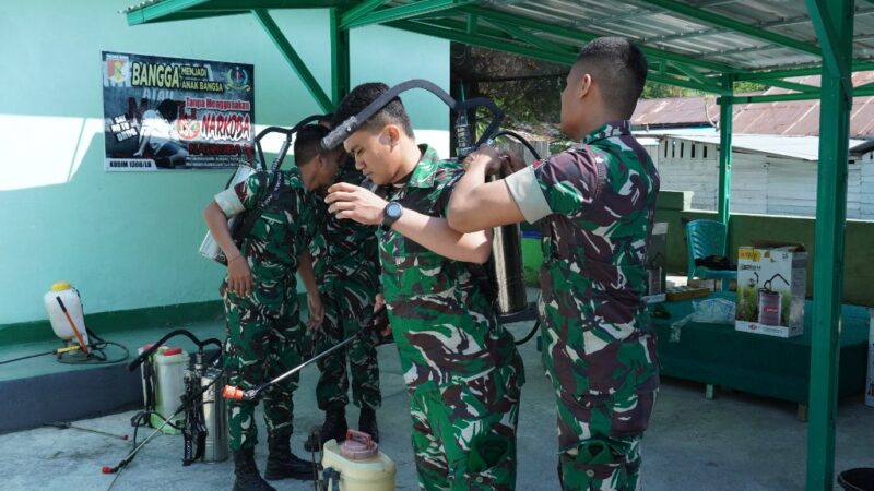 Siap Siaga Musim Kemarau: Kodim 1308/LB Gelar Simulasi Karhutla