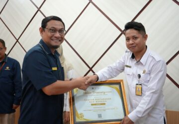 Tingkatkan Akuntabilitas Keuangan, Kantah Banggai Raih Penghargaan Pengguna KKP Terbaik dari KPPN Luwuk