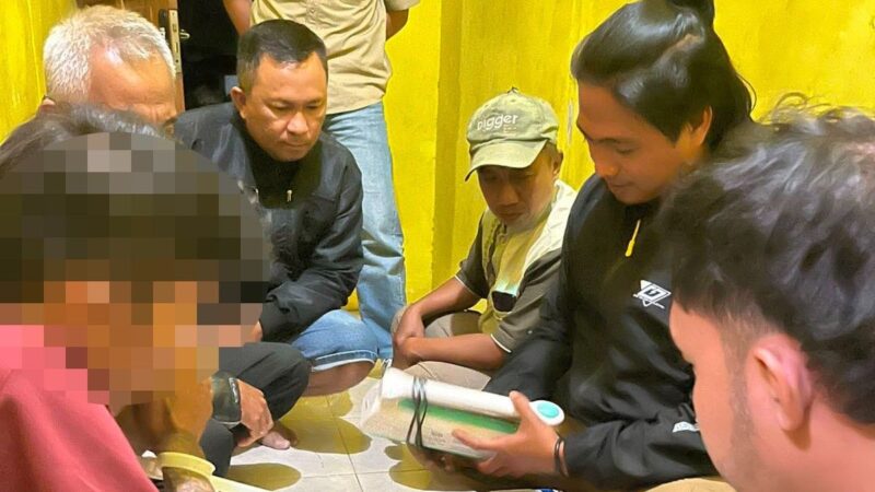 Tak Berkutik, Setelah Transaksi Sabu Warga Mangkio Baru Luwuk Ditangkap Polisi