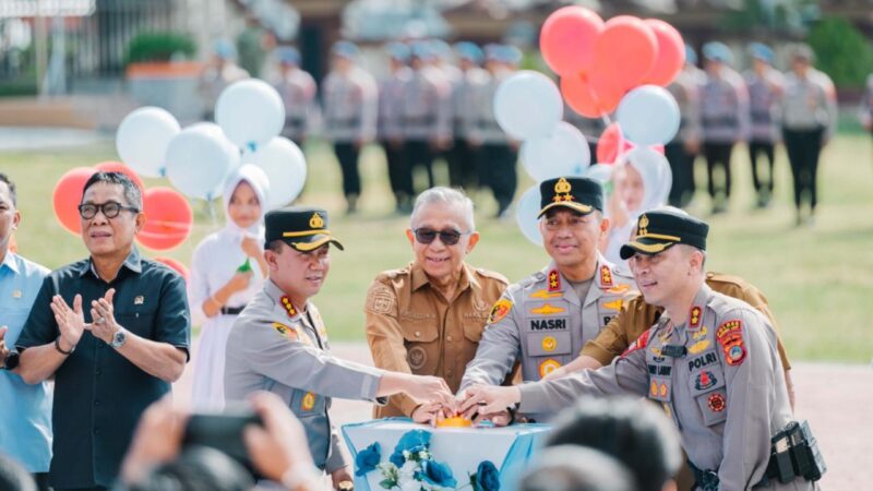 Irjen Pol Nasri Sulaeman Resmikan Polresta Banggai dan Polres Balut di Luwuk
