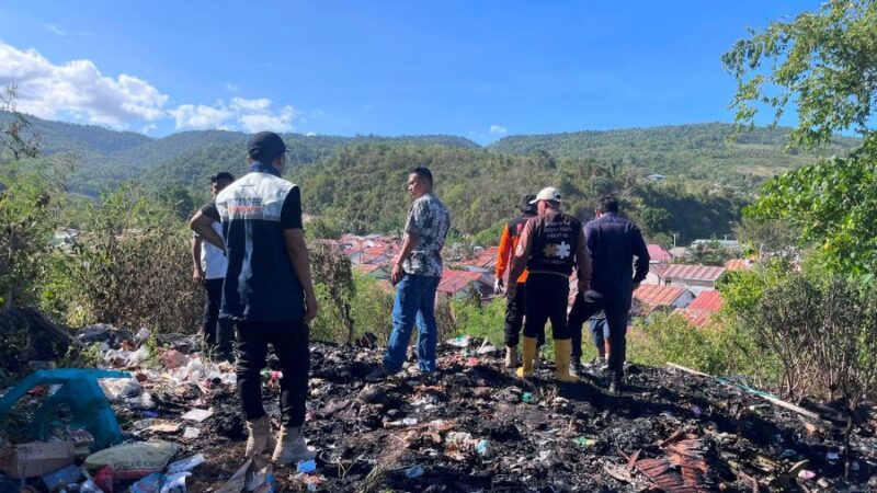 Musim Kemarau dan Kelalaian Warga Picu Karhutla, Dalam Sehari BPBD Banggai Padamkan Dua Titik Api