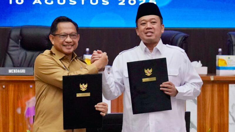 Sinkronisasi Data, Menteri ATR-Kepala BPN dan Mendagri Sepakati Pengintegrasian NIB dan NOP