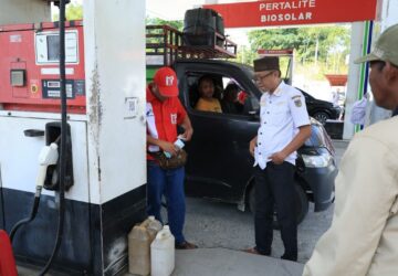 Camat Pagimana Sidak APMS, Ingatkan Petugas Nozel Bekerja Sesuai Ketentuan