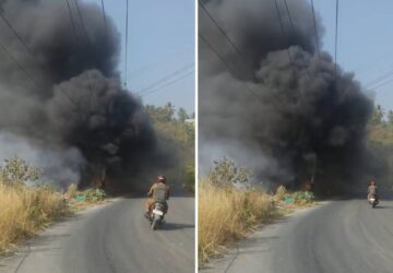 Kemarau dan Angin Kencang Picu Karhutla di Bukit Maahas Luwuk Selatan