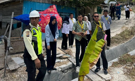 Kantah Banggai Peninjauan Lapangan Terkait Perpanjangan SHGB PT Pertamina