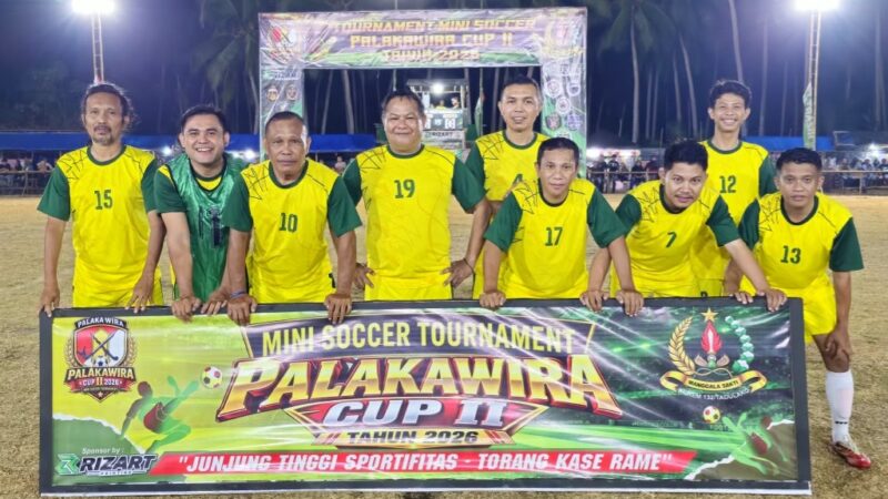 Sihir Hattrick Alfian Djibran Warnai Kick off Palakawira Cup II 2026 di Bunta