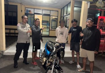 Keponakan Curi Motor Tante Sendiri di Moilong, Polsek Toili Bekuk Pelaku
