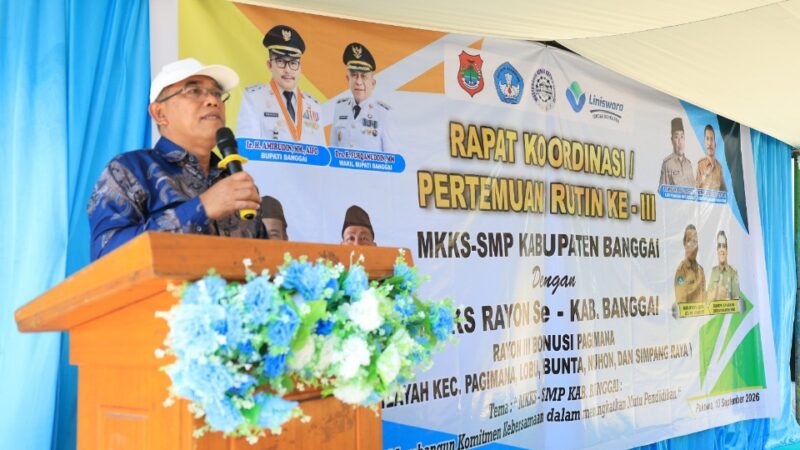 Perkuat Sinergi dan Kualitas Pendidikan, MKKS SMP se-Kabupaten Banggai Sukses Gelar Rakor Rutin di Pagimana