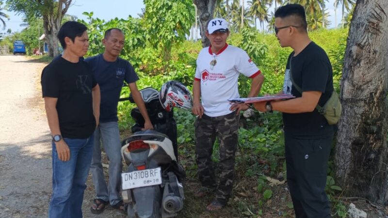 Pastikan Kesesuaian Pemanfaatan Tanah, Kantah Banggai Lakukan Tinjau Lapang Pertek di Desa Biak