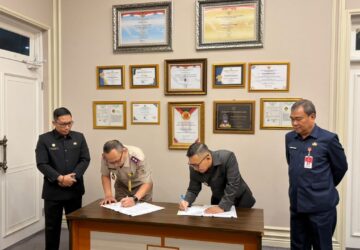 Kantor Pertahanan Banggai dan Pemkab Penandatanganan Nota Kesepakatan