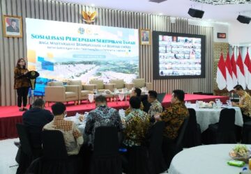 Sosialisasi Percepatan Sertipikasi Tanah bagi MBR, Kejar Target 3 Juta Bidang