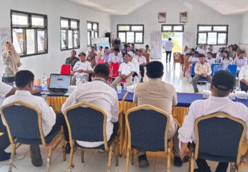 Dinsos Banggai Sosialisasikan Optimalisasi DTSEN dan SIKS-NG kepada Pemerintah Desa di Lamala dan Mantoh