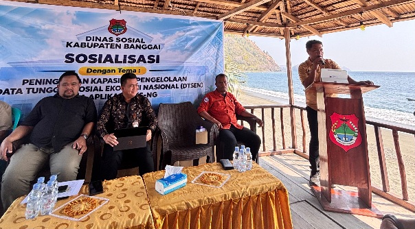 Dinsos Banggai Tingkatkan Kapasitas Pengelolaan DTSEN dan SIKS-NG di Tiga Kecamatan Balantak