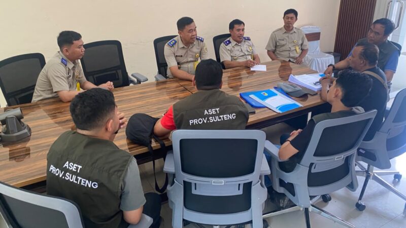 Matangkan Jadwal Lapangan, Kantah Banggai Terima Kunjungan Tim Pemprov Sulteng