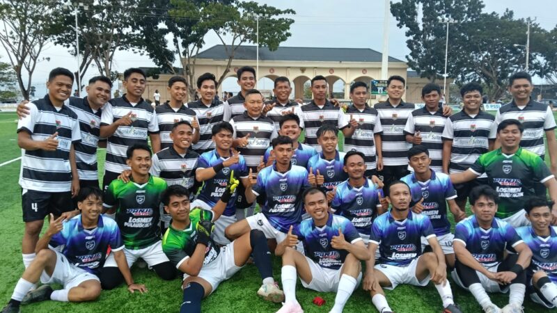 Aksi Duet Amirudin dan Panji Hujani Gawang Labaga FC, Pemda Banggai Junior Banjir Peluang di Stadion Mirqan
