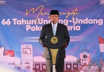 Menteri Nusron di Peringatan HANTARU 2026: Transformasi, Melayani Lebih Pasti Jadi Cara Kerja Sehari-hari