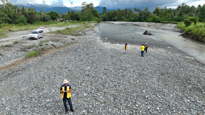 Dinas PUPR Banggai Petakan Sebaran Material Alam, Permudah Perencanaan Proyek Infrastruktur