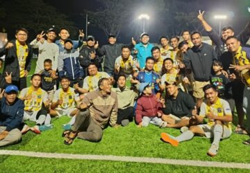 Tim PUPR Banggai Bangkit, Tumbangkan Qil-dhoe FC 2-0 di Turnamen Mini Soccer HUT TNI