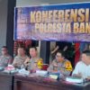 Kombes Pol Hendri Yulianto Klaim Penindakan Narkoba Polresta Banggai Teratas se Sulteng