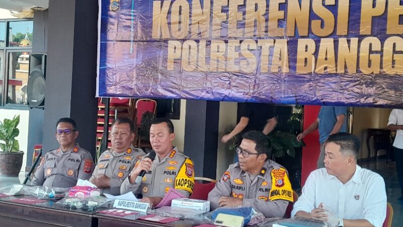 Kombes Pol Hendri Yulianto Klaim Penindakan Narkoba Polresta Banggai Teratas se Sulteng