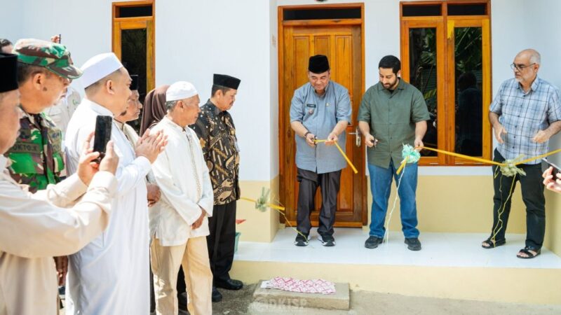 Sentuhan Kasih dari Dubai, AMCF Resmikan Rumah Duafa di Luwuk Utara
