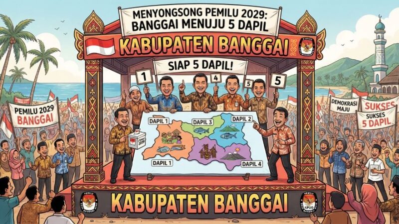 Kabupaten Banggai Bersiap Menjadi 5 Dapil, Peluang Pemekaran Menguat di Bimtek Golkar