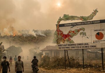BPBD Banggai Sebut Kabut Asap Didominasi Sumber Lokal, 184 Titik Panas Terdeteksi di Sulawesi Tengah