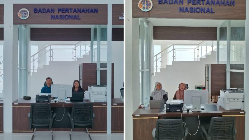 Kantah Banggai Buka Layanan Pertanahan di Mall Pelayanan Publik