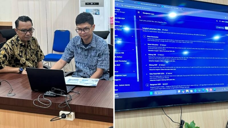 Kantah Banggai Perkuat Integrasi Data Pertanahan dan Pajak Lewat SISGITA