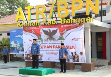 Perkokoh Persatuan dan Kesatuan, Kantah Banggai Gelar Upacara Peringatan Hari Kesaktian Pancasila 2026.