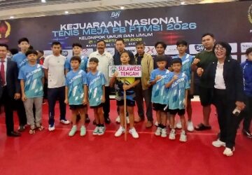 Pertahankan Takhta Juara Umum Porprov Sulteng, PTMSI Banggai Terbangkan Atlet ke Jawa dan Kalimantan