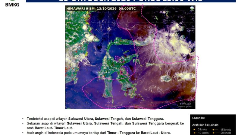 Banggai hingga Morowali Dikepung Asap, Ini Imbauan Penting BPBD untuk Warga