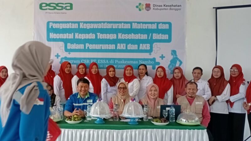 Sinergi Nyata PT PAU dan Pemkab Banggai, Tingkatkan Kualitas Bidan demi Keselamatan Ibu dan Bayi