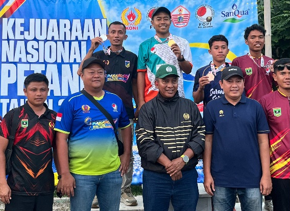 Harumkan Nama Daerah, Atlet Petanque Banggai Heriyanto Sabet Medali Perak di Kejurnas Jakarta