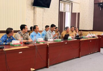 Kantah Banggai Hadiri RDP Komisi II DPRD Banggai, Dalam Rangka Penyelesaian Sengketa Lahan di Desa Siuna