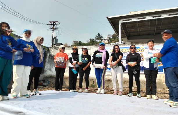 Sambut HUT ke-15, Partai NasDem Banggai Gelar Senam Bersama