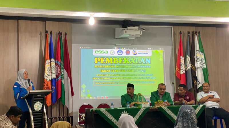 Mahasiswa KKN Tematik Unismuh Luwuk Banggai dan PT PAU Siap Gebrak Desa