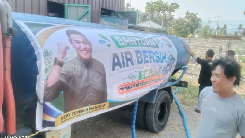 Menyapa Haus dan Mengalirkan Harapan, Jejak Ketulusan Yayasan Banggai Emas Semesta di Maahas