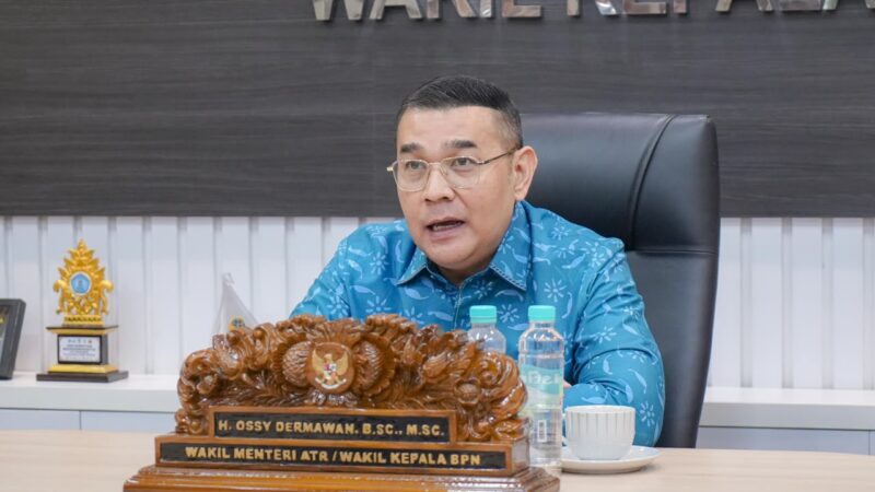 Wamen ATR-Waka BPN Bahas Pentingnya UU Pengaturan Reforma Agraria dalam Diskusi Publik Ombudsman RI