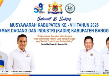 Kadin Banggai Gelar Mukab ke-VIII, Ketua Panitia Agus Damalante Garansi Acara Berlangsung Sukses dan Solid