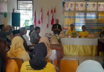 Golkar Banggai Gelar Temu Kader dan Konsolidasi Organisasi, Warga Siap-Siap Terima 1.000 Paket Sembako Gratis