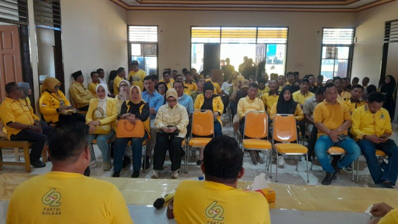 Kantongi Modal 11 Kursi Pileg 2024, Golkar Banggai Tahun Depan Mulai Rekrutmen Caleg Pemilu 2029