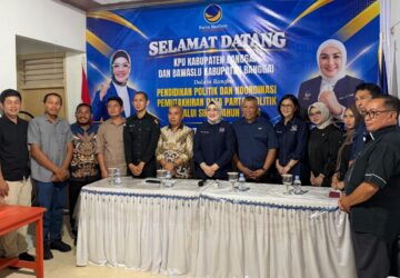 Jemput Bola Pemutakhiran Data Sipol di Partai NasDem, Batia Sisilia Hadjar Acungi Jempol Inovasi KPU Banggai